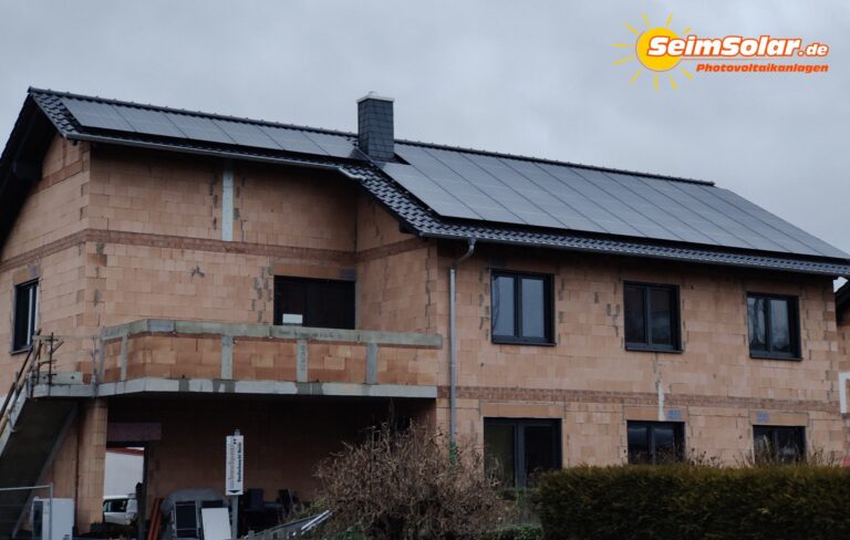 Photovoltaikanlage 2 × 15 kWp in Neustadt (Hessen)