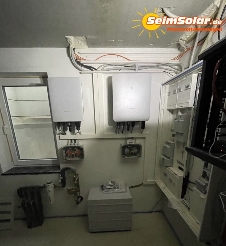 2x 15kWp Split-Photovoltaikanlage zur Eigenstromnutzung und Volleinspeisung in Neustadt